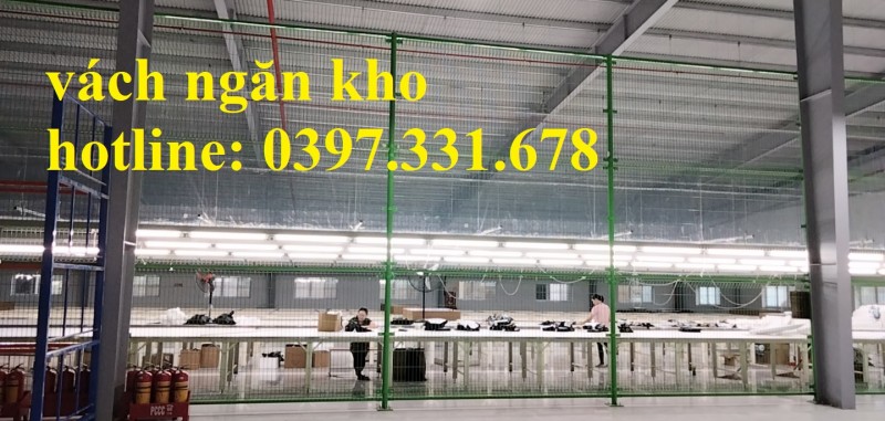 Lưới thép ngăn kho; Hàng rào ngăn kho