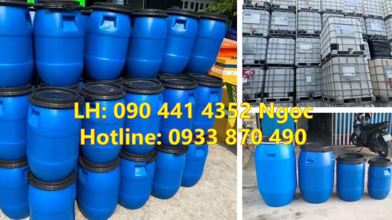 THÙNG PHUY NHỰA 30 LÍT Ủ DƯA CÀ, THÙNG PHI NHỰA 50 LÍT ĐỰNG THỰC PHẨM LÊN MEN