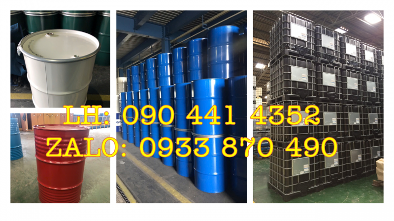 VỎ THÙNG PHI SẮT ĐỰNG HÓA CHẤT NẮP HỞ 220 LÍT GIÁ CẠNH TRANH