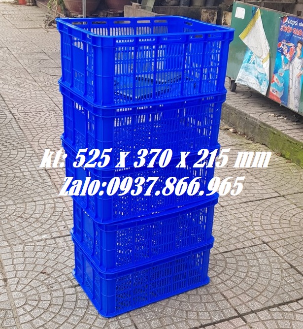 Rổ nhựa HPDE, sóng nhựa hở, sọt nhựa tại Long Biên, sọt đựng nông sản