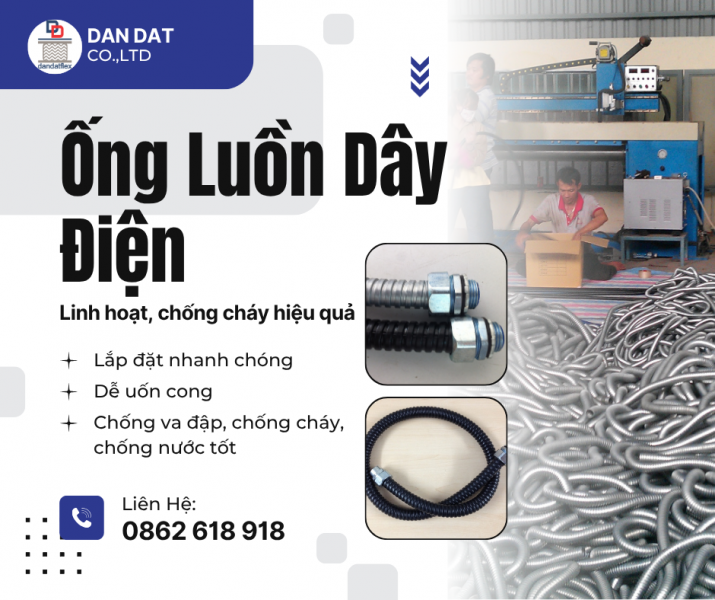 ỐNG RUỘT GÀ LUỒN DÂY ĐIỆN – GIẢI PHÁP BẢO VỆ DÂY ĐIỆN AN TOÀN & BỀN BỈ