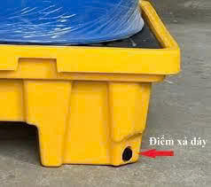 PALLET NHỰA CHỐNG TRÀN THÀNH CAO LOẠI 1 THÙNG PHUY. LH: 0964018718