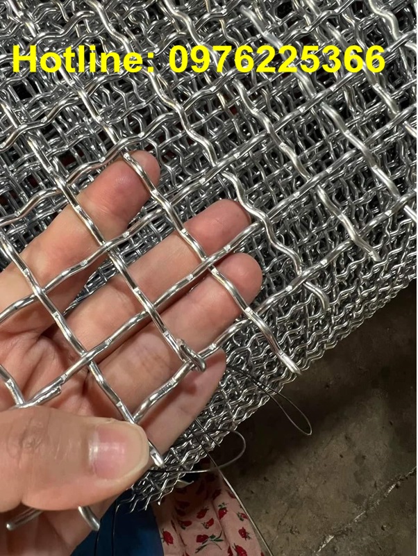 Lưới inox đan 5x5, 10x10, 15x15, 20x20 giá ưu đãi tại kho