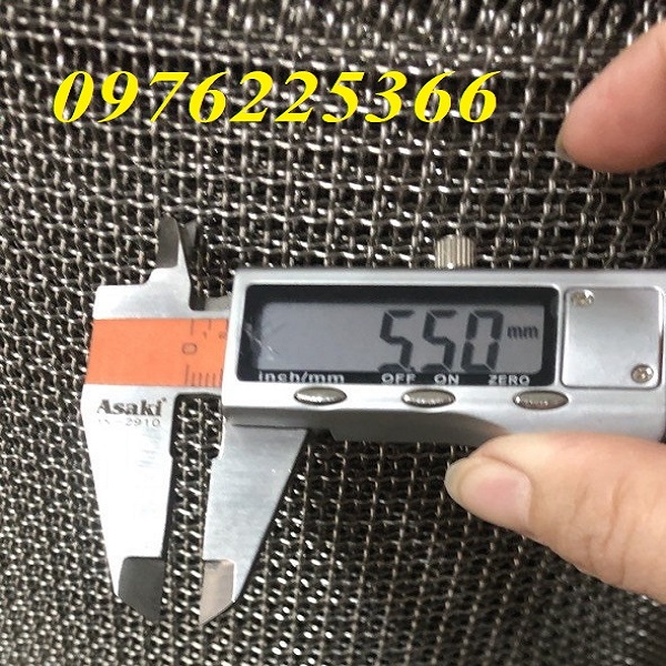 Lưới inox đan 5x5, 10x10, 15x15, 20x20 giá ưu đãi tại kho