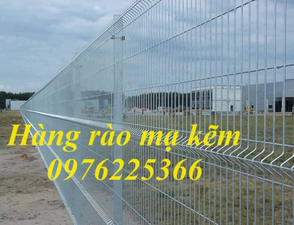 Hàng rào mạ kẽm nhúng nóng D5A50x200