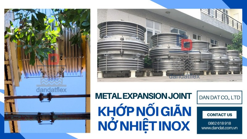 Khớp nối mềm bằng inox/ Khớp nối mềm chống rung/ Khớp chống rung máy bơm