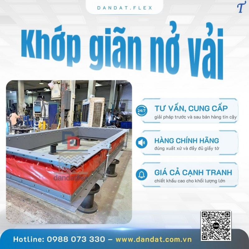 Khớp giãn nở nhiệt hệ hơi/ Khớp giãn nở bằng vải chịu nhiệt/ Khớp giãn nở dẫn khí CO