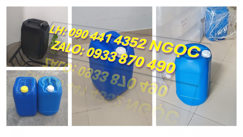 CUNG CẤP CAN NHỰA 20 LÍT ĐỰNG NƯỚC MUỐI, CAN NHỰA 10 LÍT ĐỰNG SƠN DẦU 