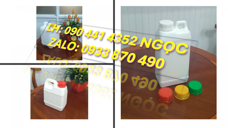 SX CAN NHỰA 5 LÍT ĐỰNG DẦU THỰC VẬT, BÌNH NHỰA 2 LÍT ĐỰNG DẦU GỘI CÓ VÒI ẤN