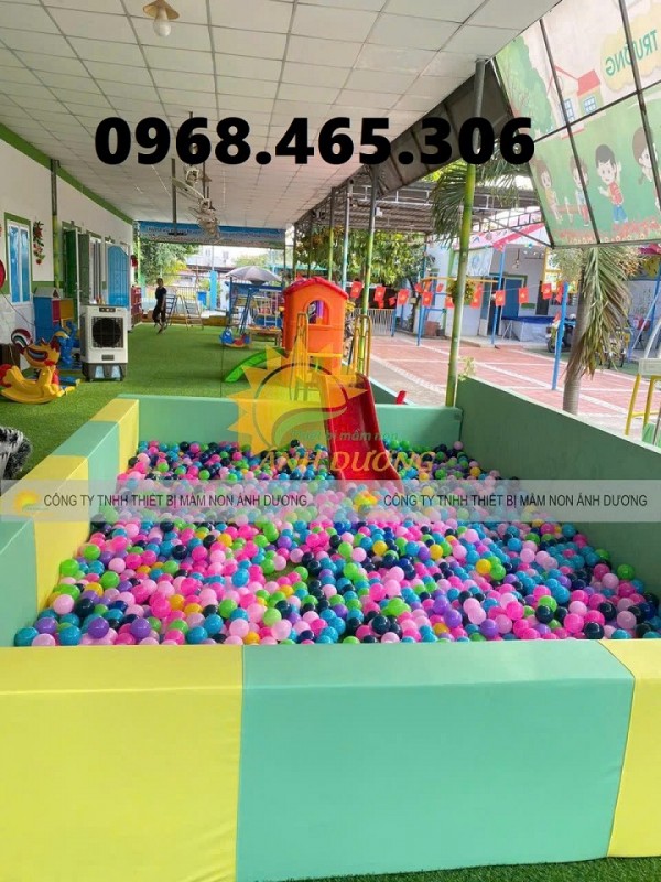 Nhà banh liên hoàn mini trẻ em, khu vui chơi liên hoàn trẻ em