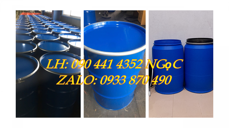 CUNG CẤP THÙNG PHUY SẮT LÀM BÀN GHẾ, THÙNG RÁC, KỆ CHÉN 