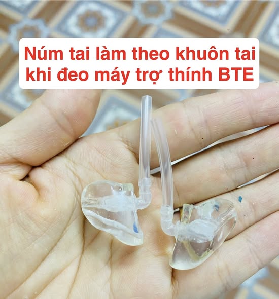 Vì sao cần làm khuôn tai dành cho máy sau tai 