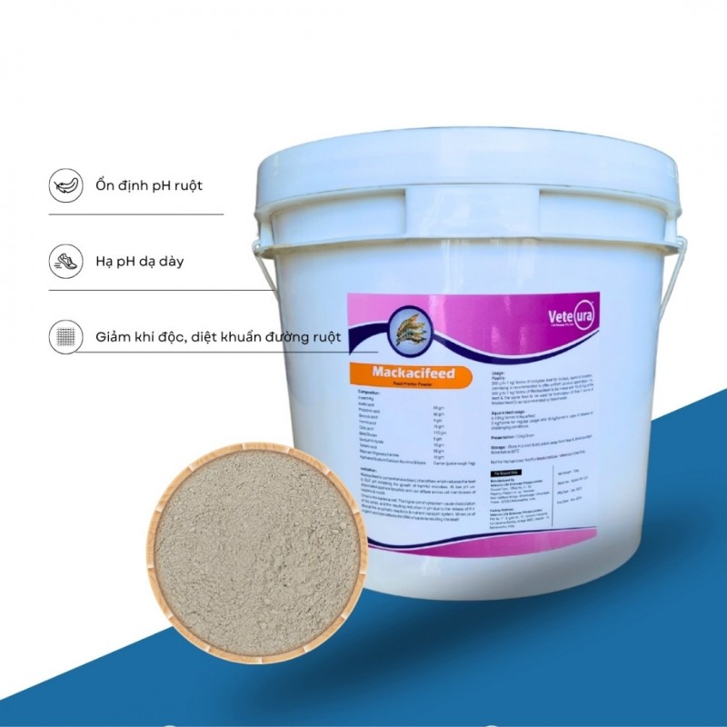 ACID HỮU CƠ MACKACIFEED - Acid Hữu Cơ Tổng Hợp - Phòng Ngừa Điều Trị Phân Trắng