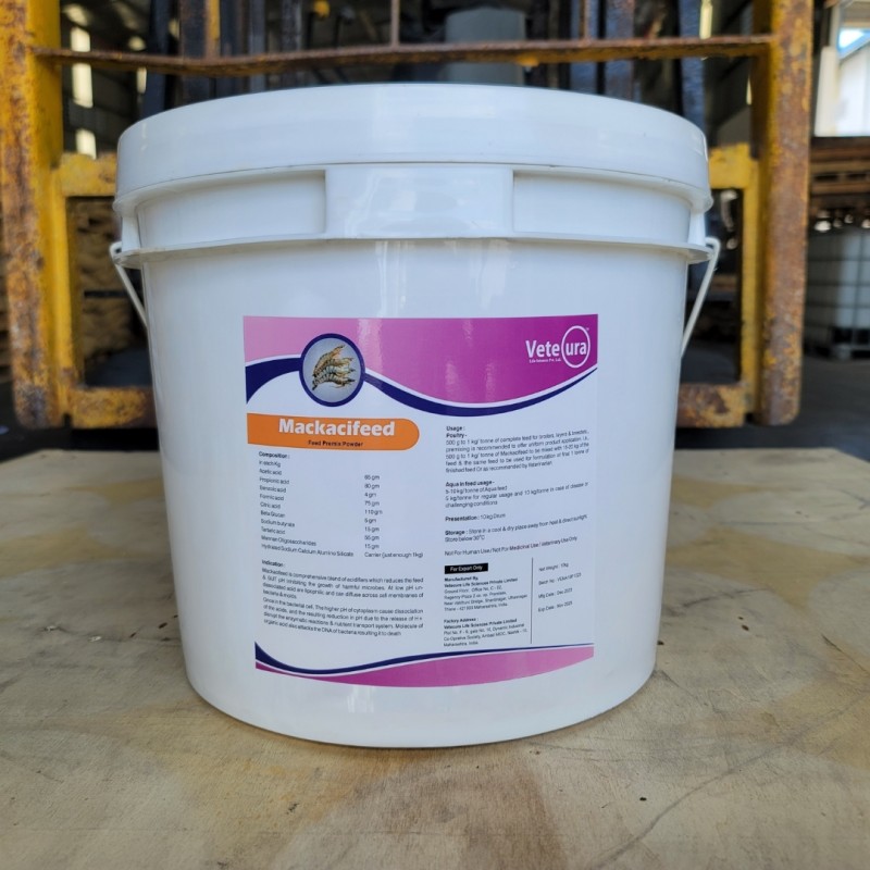 ACID HỮU CƠ MACKACIFEED - Acid Hữu Cơ Tổng Hợp - Phòng Ngừa Điều Trị Phân Trắng