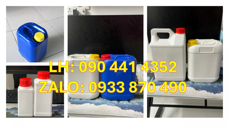 BÌNH NHỰA 0.5 LÍT ĐỰNG DẦU OLIU, CAN NHỰA 1 LÍT VUÔNG ĐỰNG MẬT ĐƯỜNG 