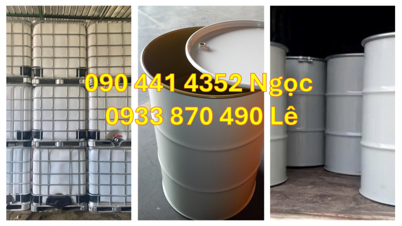 THÙNG PHUY SẮT 220 LÍT ĐỰNG HÓA CHẤT, CÓ THỂ TÁI SỬ DỤNG, TUỔI THỌ HƠN 5 NĂM 