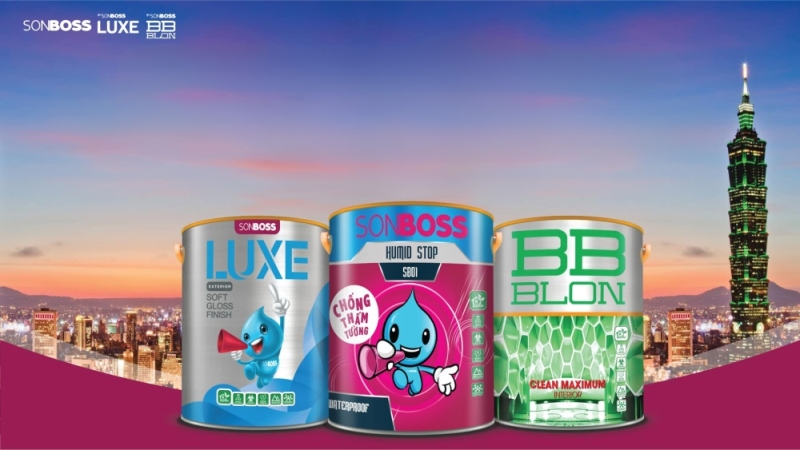 Nơi bán sơn nước BOSS INTERIOR CLEAN MAXIMUM  trong nhà chính hãng giá rẻ chiết khấu cao tại TPHCM