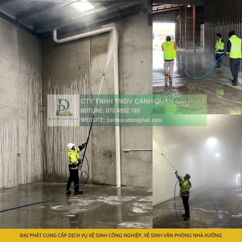 Dịch vụ vệ sinh nhà xưởng tại Đồng Nai chuyên nghiệp 2026