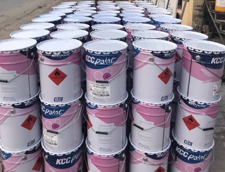 Tổng nhà phân phối sơn Lót Epoxy 2 thành phần KCC EP118 cho nền bê tông chính hãng giá rẻ  tại TPHCM