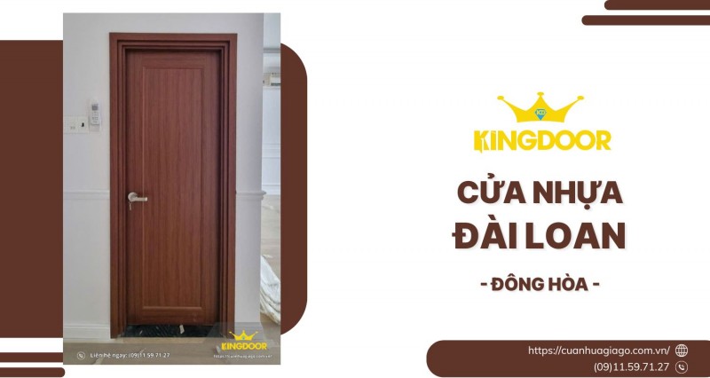 Cửa Nhựa Đài Loan tại Đông Hòa | Bền, Giá Tốt, Lắp Nhanh