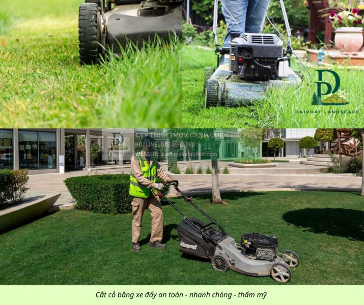 Dịch vụ bảo dưỡng cảnh quan KCN Long Đức - Long Thành, Đồng Nai