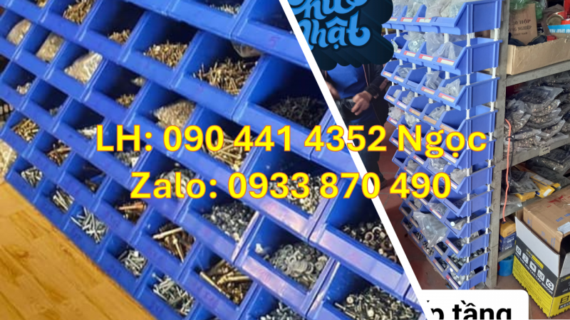 Bán kệ nhựa đựng đồ nghề mộc gỗ, khay nhựa đựng linh kiện xe ô tô