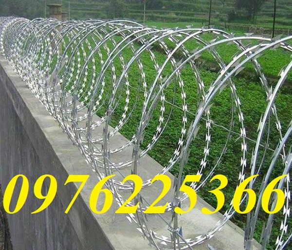 Dây thép gai inox 304 đường kính D30, D45, D50, D60, D80