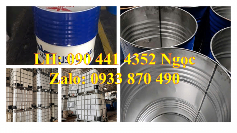 Cung cấp thùng phuy sắt đựng axit, thùng phuy sắt 220 lít đựng dầu nhờn 