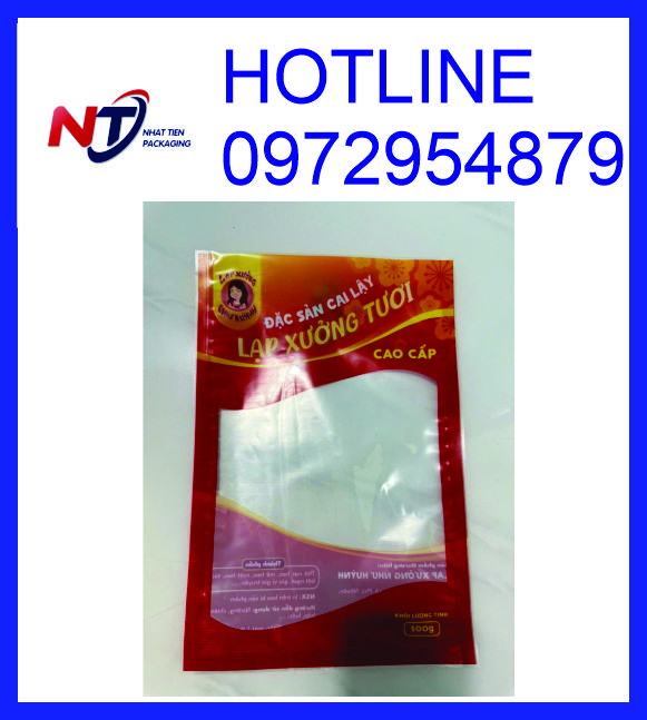 Đơn vị sản xuất bao bì đựng lạp xưởng giá rẻ, uy tín chất lượng