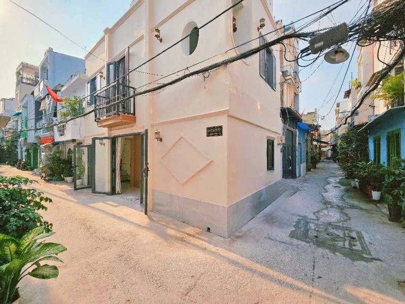 NHÀ HẺM THÔNG - MỚI TRỐNG ĐÓN  TẾT - QUANG TRUNG GÒ VẤP - 2 TẦNG - 4MX8M 3PN - GIÁ 4TY NHĨNH