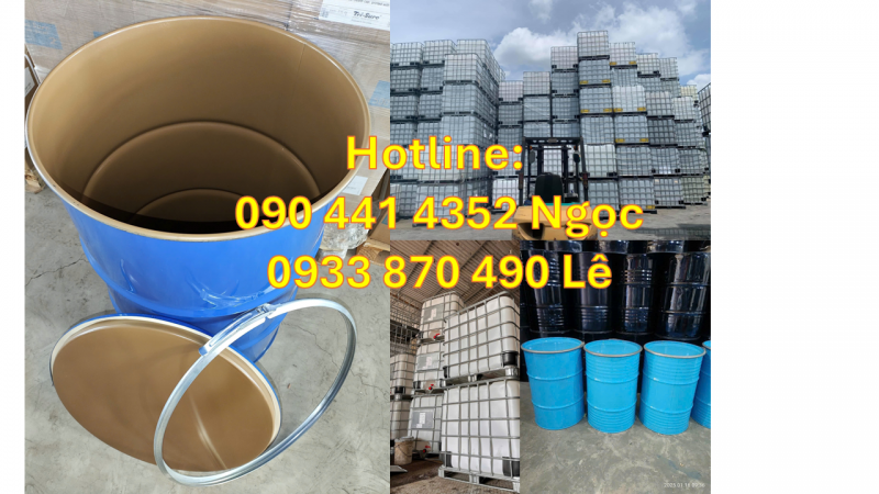 Thùng phuy nhựa đựng hóa chất, tìm nơi bán thùng phuy sắt 220 lít tốt hàng đầu tại TPHCM 