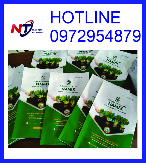Túi đựng phân bón 1kg, chuyên sản xuất bao bì phân bón 1kg