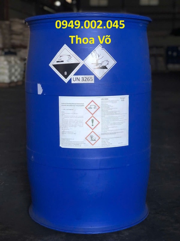 BKC 80% Benzalkonium Chloride – Diệt Khuẩn, Làm Sạch Nước Ao Nuôi