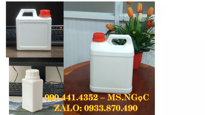 Giá can nhựa 2 lít đựng nước lau sàn, bình nhựa 1 lít đựng nước rửa chén