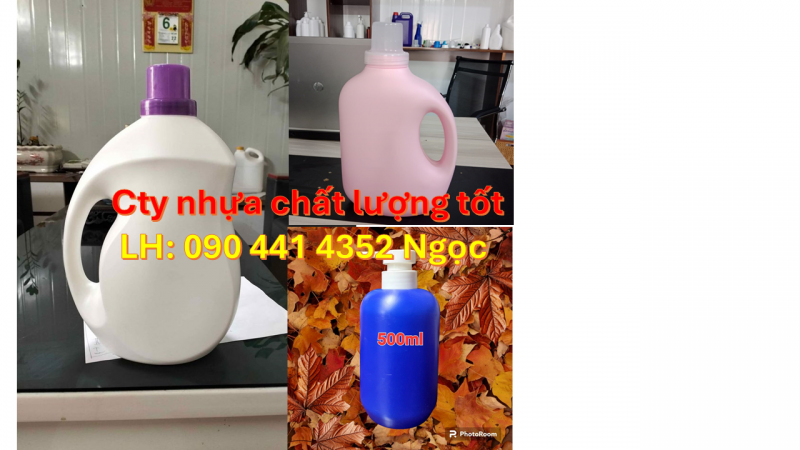 Vỏ can nhựa 2 lít đựng dược phẩm, can nhựa 5 lít đựng hóa chất y tế 