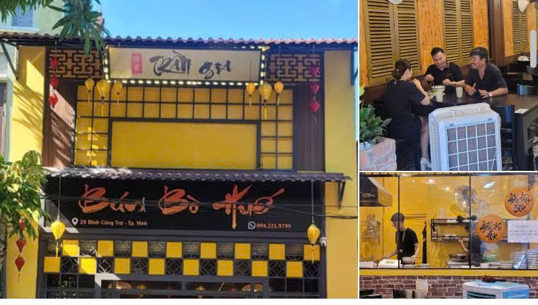 CHÍNH CHỦ CẦN CHUYỂN NHƯỢNG QUÁN BÚN BÒ HUẾ – PHƯỜNG HƯNG PHÚC- TP VINH - NGHỆ AN