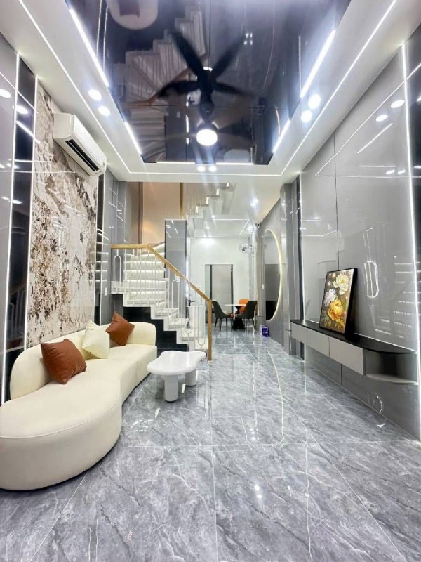 Bán nhà 4 tầng HXH đường Phạm Văn Chiêu 60m2(4*15) vào ở ngay sát Chợ Thạch Đà chỉ 6 tỷ