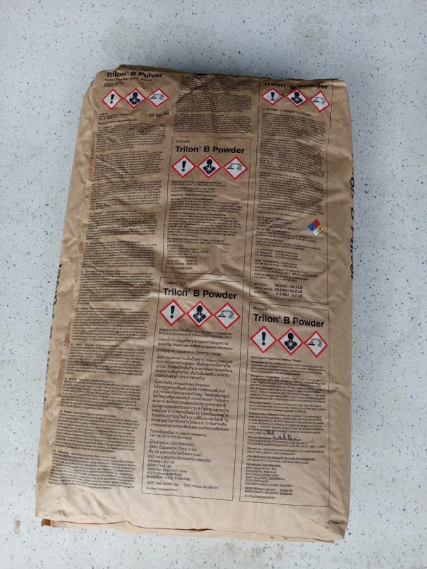 Trilon B Pulver – EDTA 4 muối - Khử phèn, khử kim loại nặng