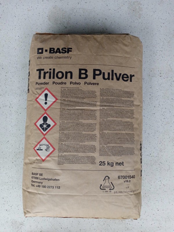 Trilon B Pulver – EDTA 4 muối - Khử phèn, khử kim loại nặng