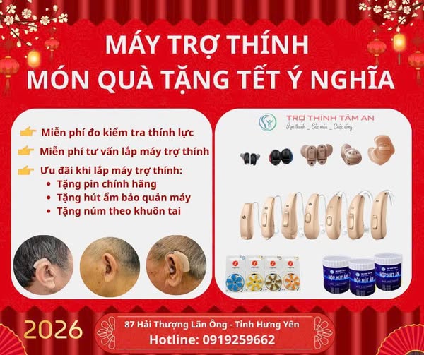 Máy Trợ thính – món quà tết giá trị tặng người thân nghe kém.