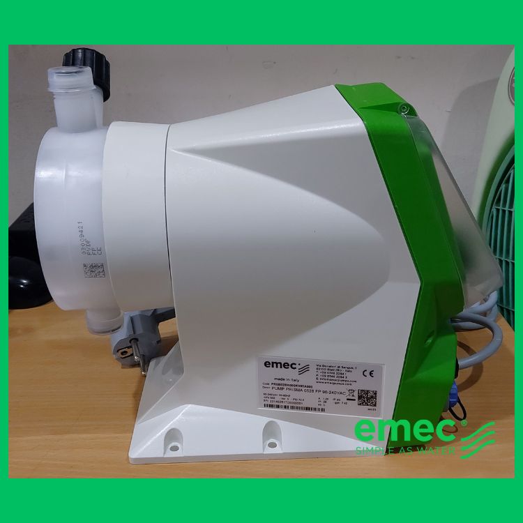 Bơm định lượng EMEC, dòng động cơ bước PRISMA 167,5 - lưu lượng 7,5 L/h áp 16 bar