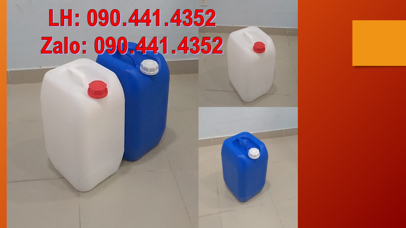 Bán can nhựa 20l đựng thành phần làm bánh kẹo, can nhựa 10 lít đựng nước đường
