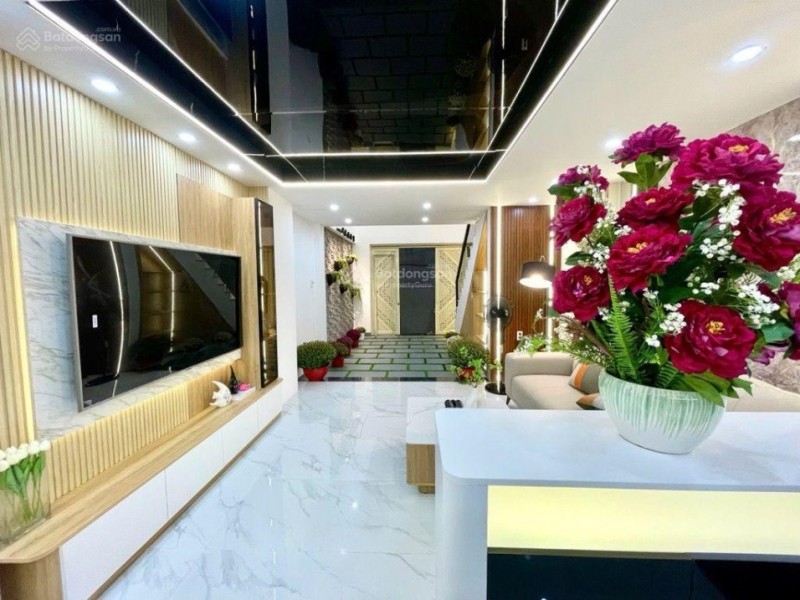 Bán nhà 4 tầng - KDC Đồng bộ Huỳnh Thị Đồng - chỉ 6.68 tỷ - full nội thất