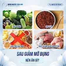 Sau giảm mỡ bụng ăn gì để đảm bảo kết quả như mong muốn?