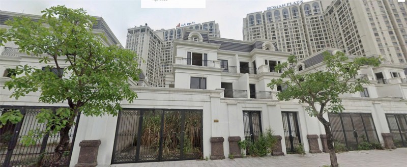 Cần cho thuê dài hạn biệt thự song lập thô 4 tầng vị trí đẹp tại dự án Roman Plaza Tố Hữu