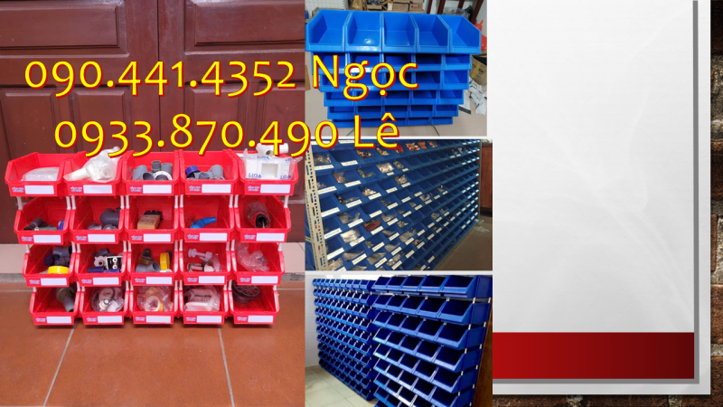 Mua khay nhựa đựng đồ điện tử, khay kệ đựng ốc vít size Trung (A6) 