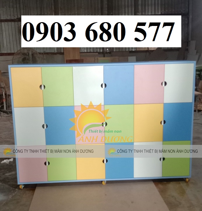 Chuyên cung cấp tủ kệ gỗ trẻ em cho trường lớp mẫu giáo, mầm non