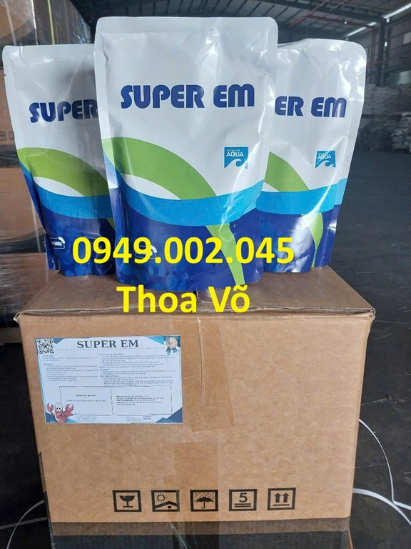 SUPER EM (EM GỐC) – Xử Lý Đáy Ao Mạnh Mẽ, Cắt Tảo Hiệu Quả, Ổn Định Nước Nuôi Thủy Sản