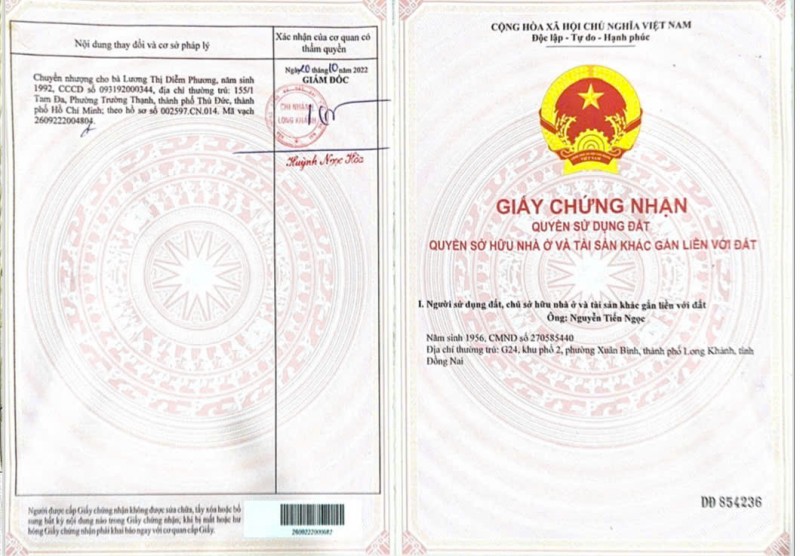 Sở Hữu Ngay Lô Đất Chính Chủ - Giá Tốt Ấp Thọ An, Xã Bảo Quang, TP Long Khánh, Tỉnh Đồng Nai