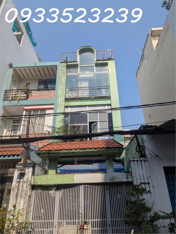 Căn nhà mặt tiền đường 8m KD buôn bán - DT 4m x 23m - 4 tầng - chỉ 9,8 tỷ - gần chợ Phạm Văn Bạch